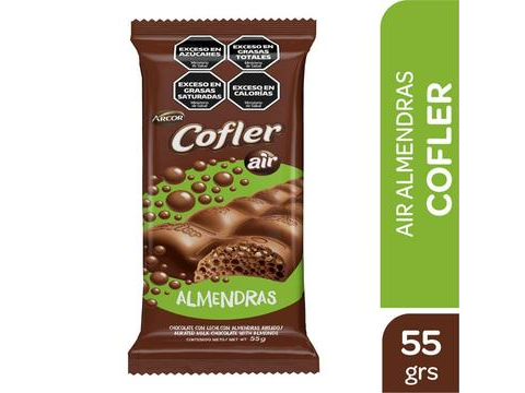 Cofler Aireado Almendras 55g