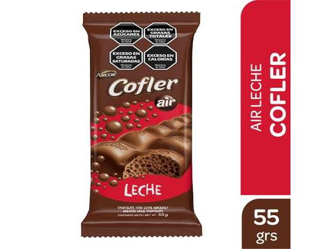 Cofler Aireado Leche 55g