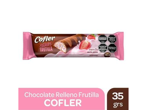 Cofler Relleno Frutilla 35g