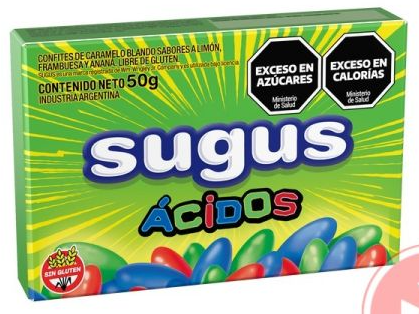 Sugus Confitados Acidos