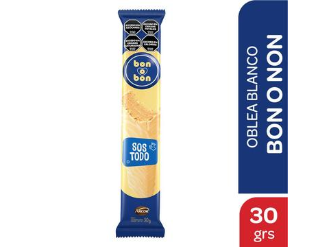 Oblea Bon o Bon Blanca