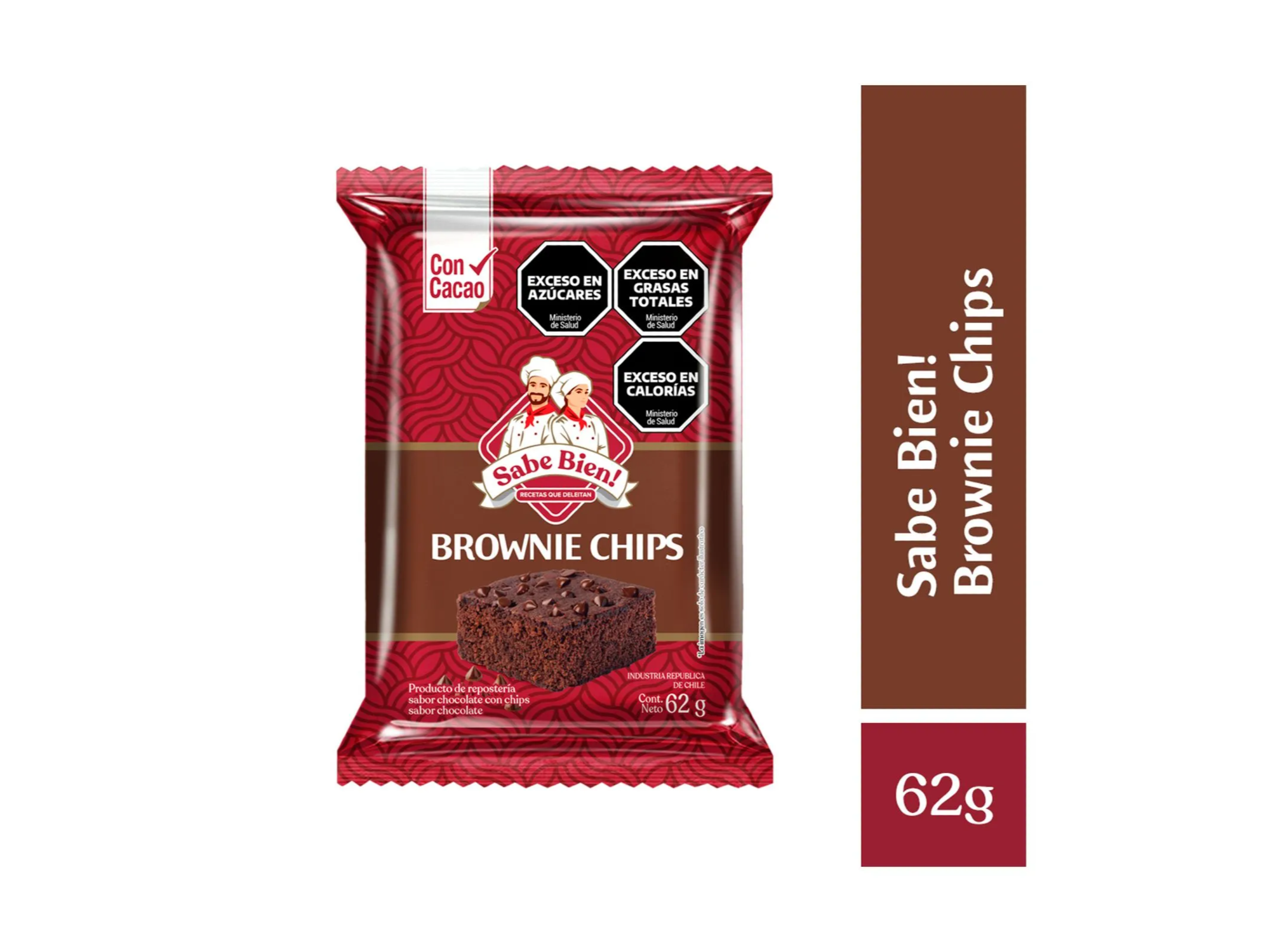 Brownie Chips 62 grs