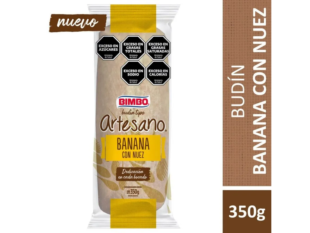 Budin Artesano Banana 350 grs