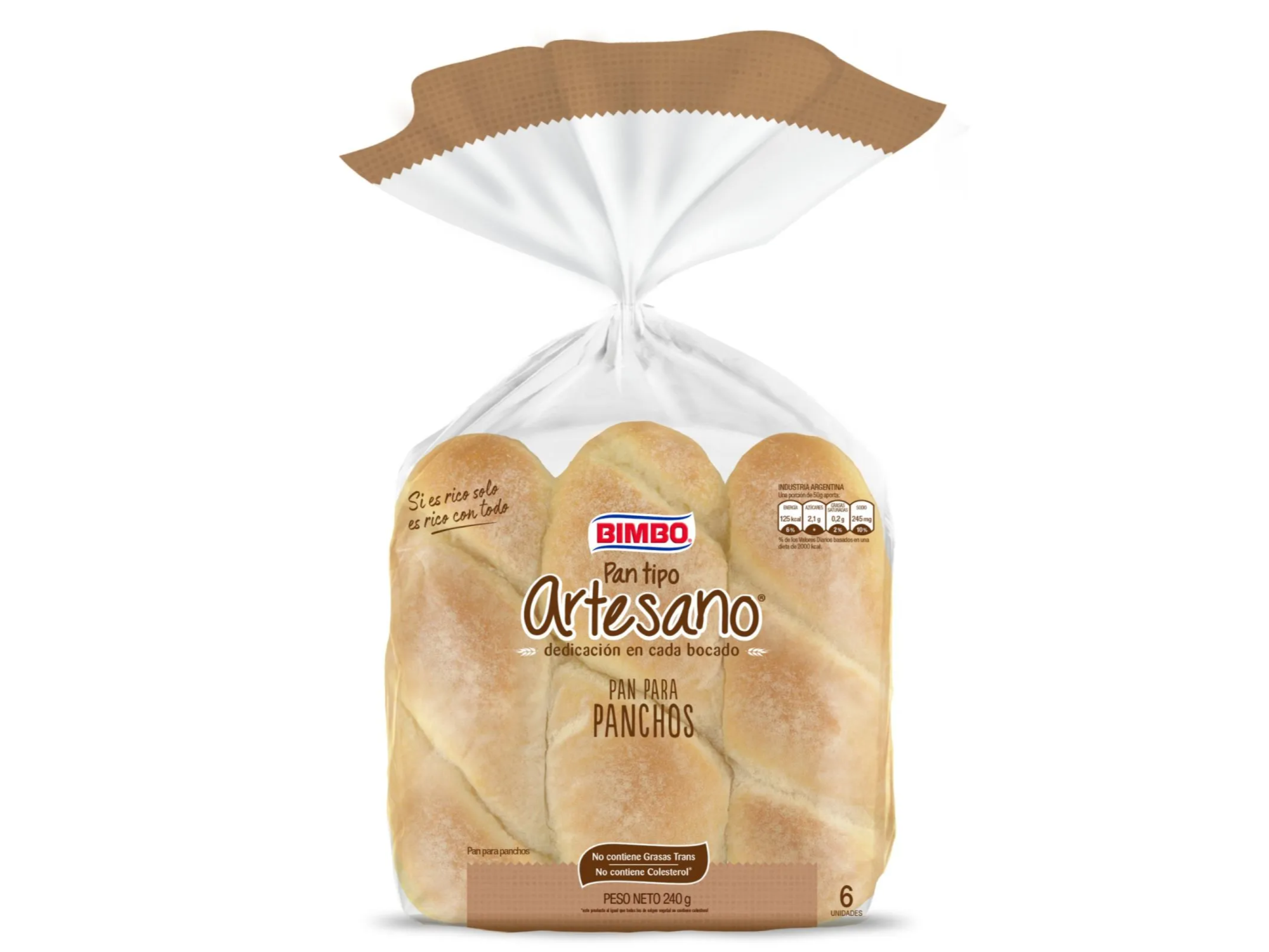 Pan Pancho Artesano  240g BOLSA BIM