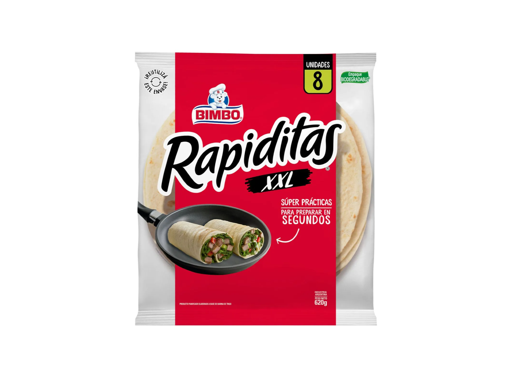 Rapiditas XXL  620g BOLSA BIM