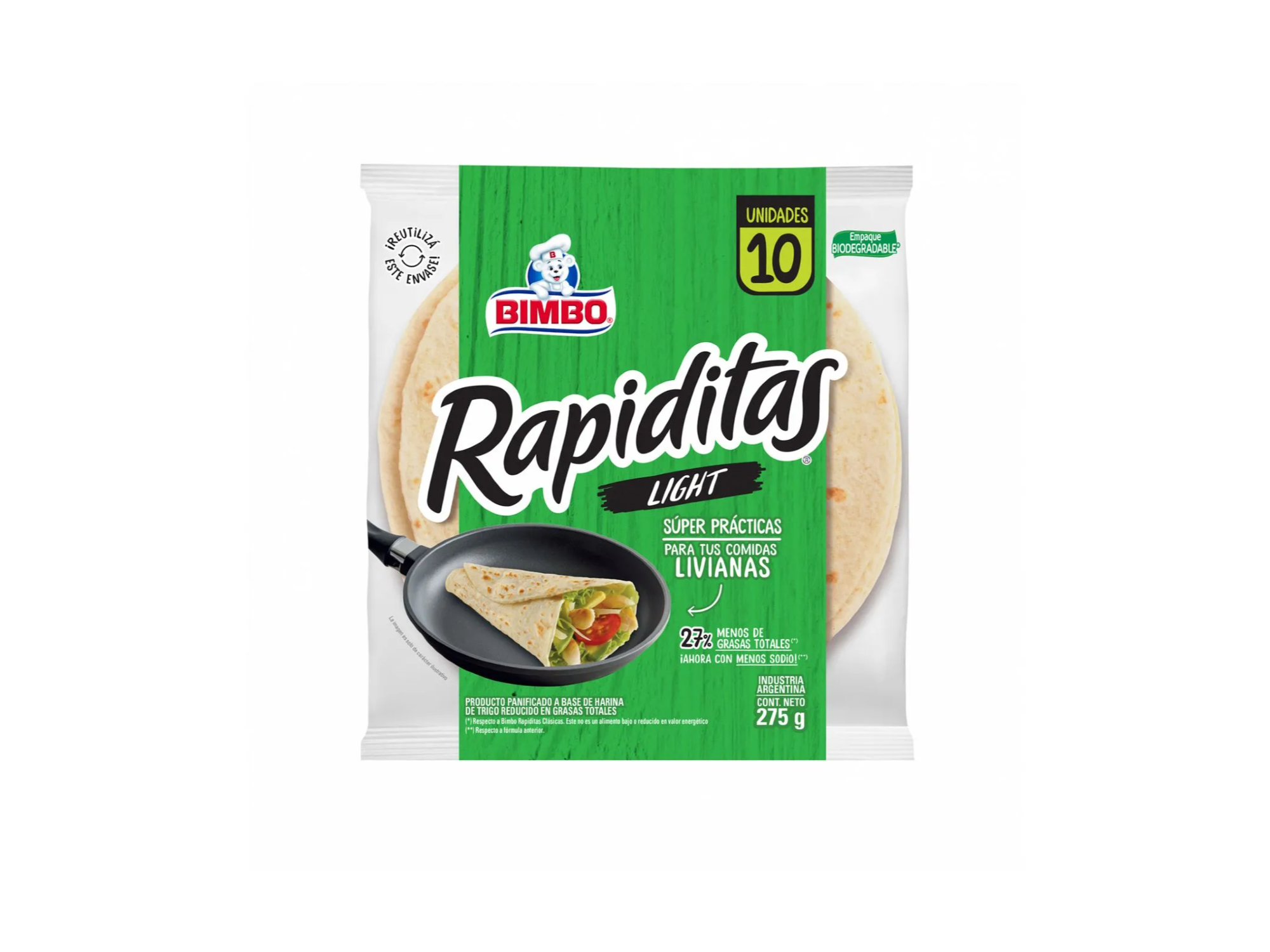 Rapiditas Light  275g BOLSA BIM