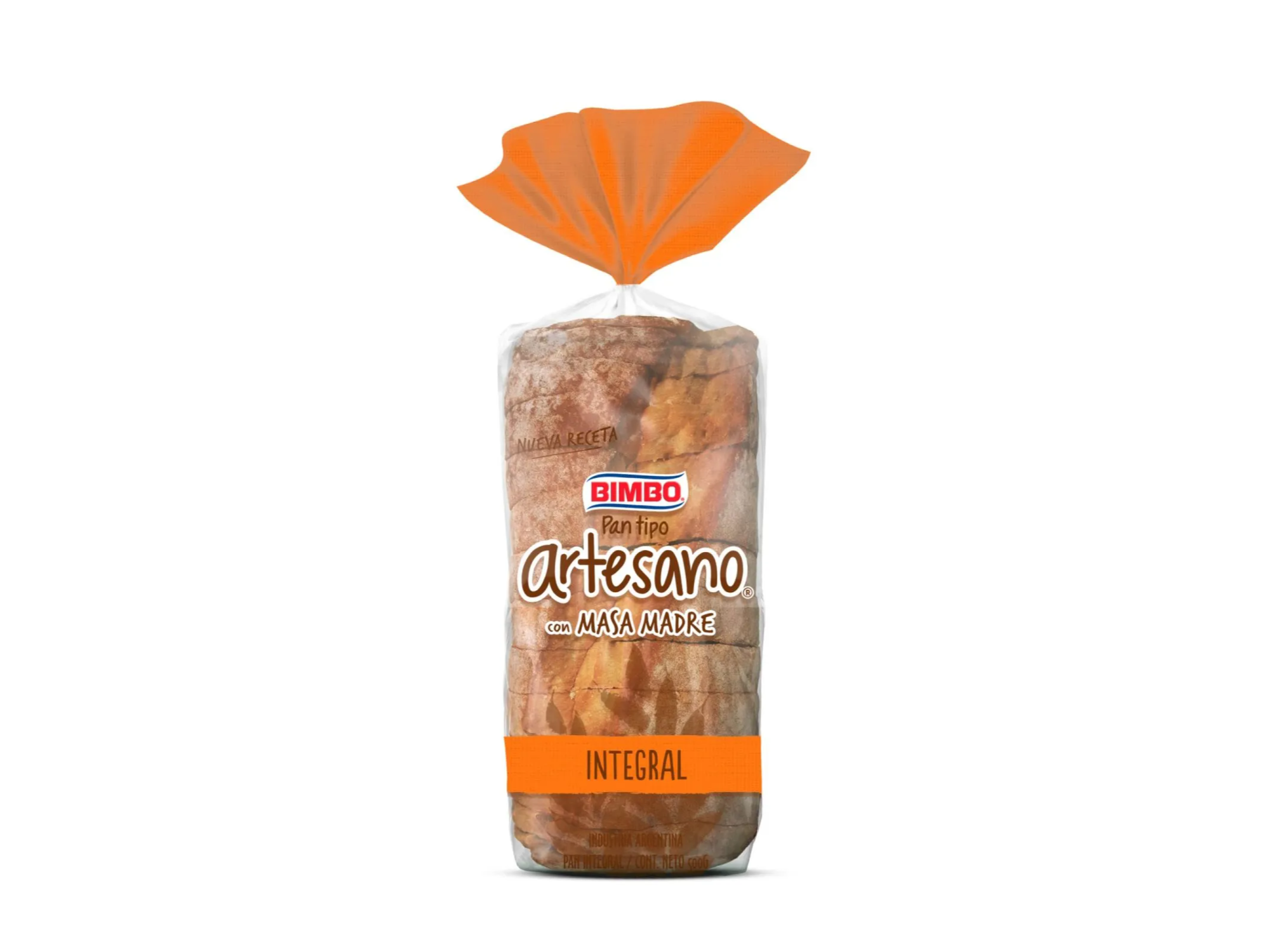 Bimbo Artesano Integral x 500 Gr