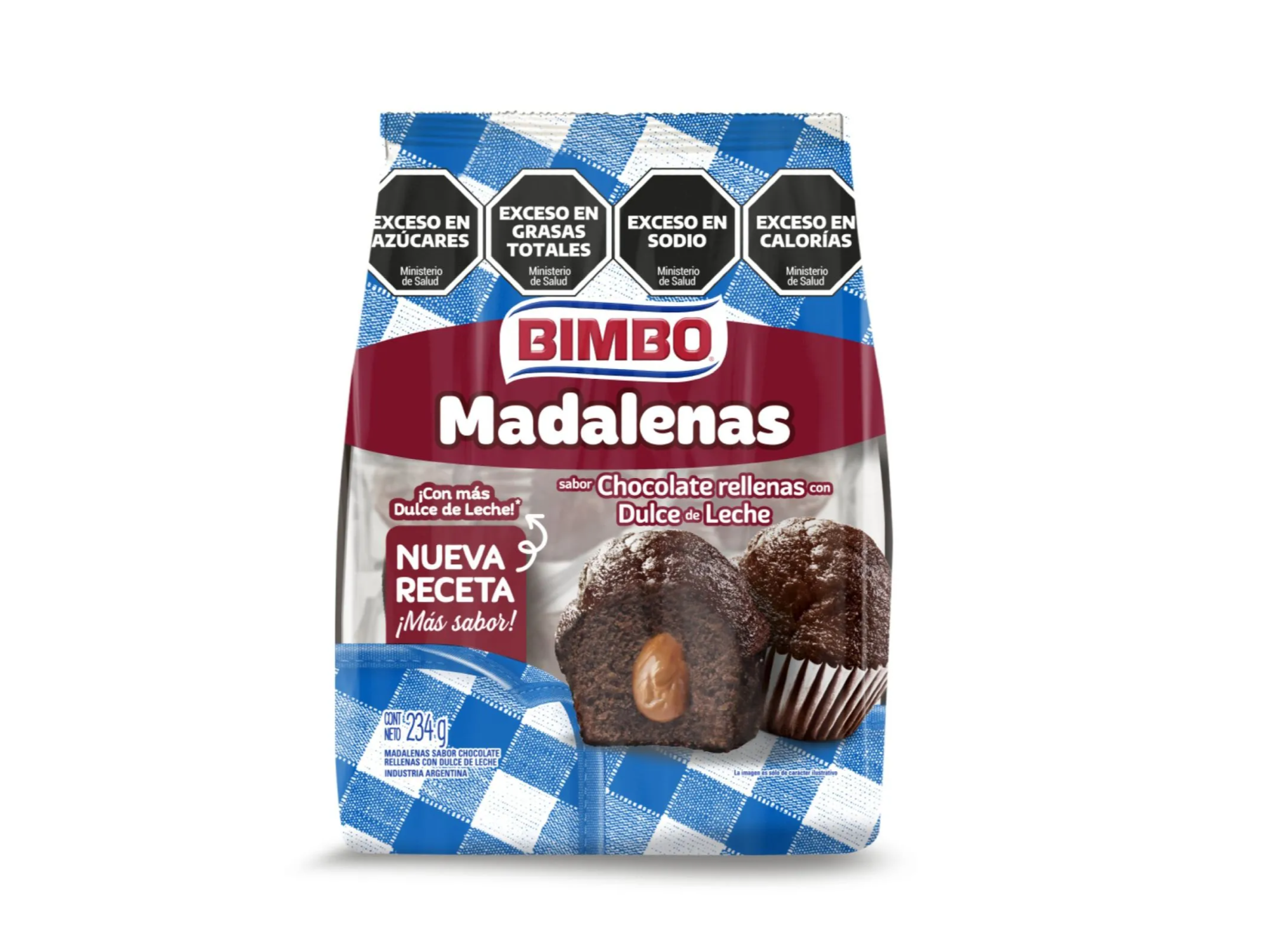 Madalenas Choc.Rell DDL 180g FLOW BIM