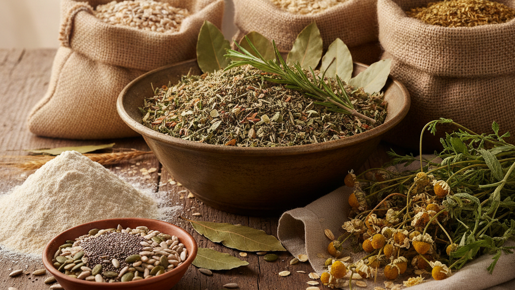 Productos a Granel ( Harinas, Semillas, Frutos Secos, Hierbas, Yerbas )