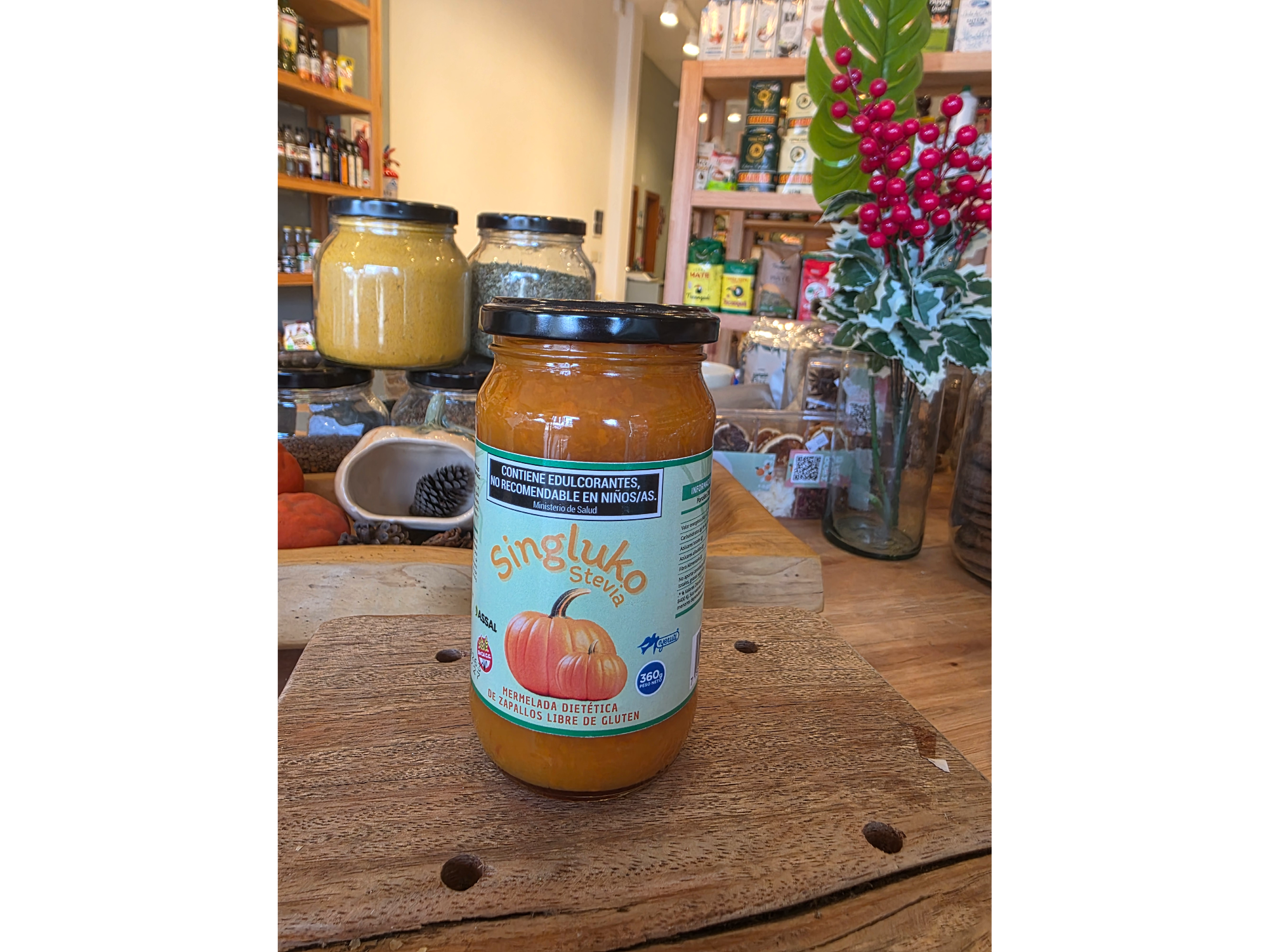 Singluko mermelada de Zapallos