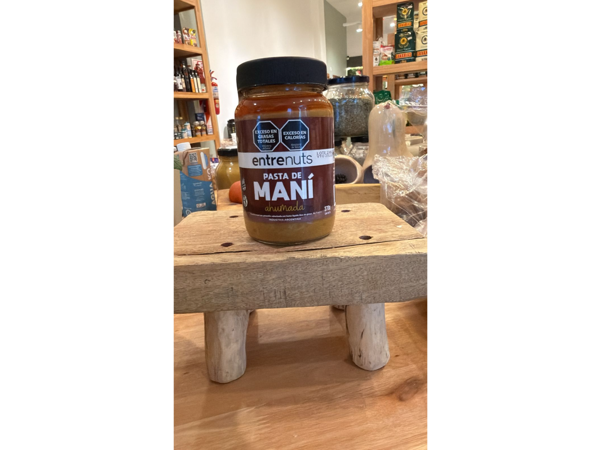 Pasta de mani Entrenuts Ahumada