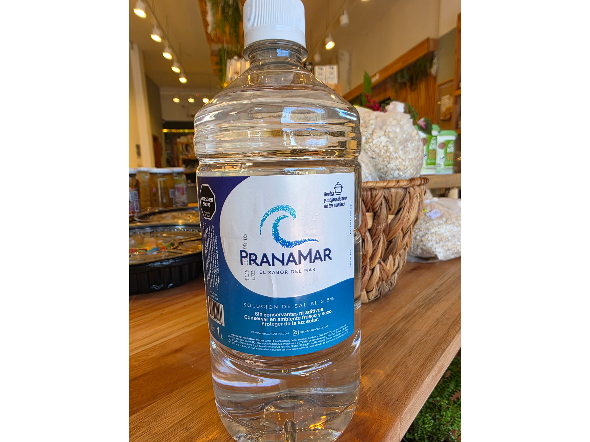 Agua de Mar de Raiz Tienda Saludable