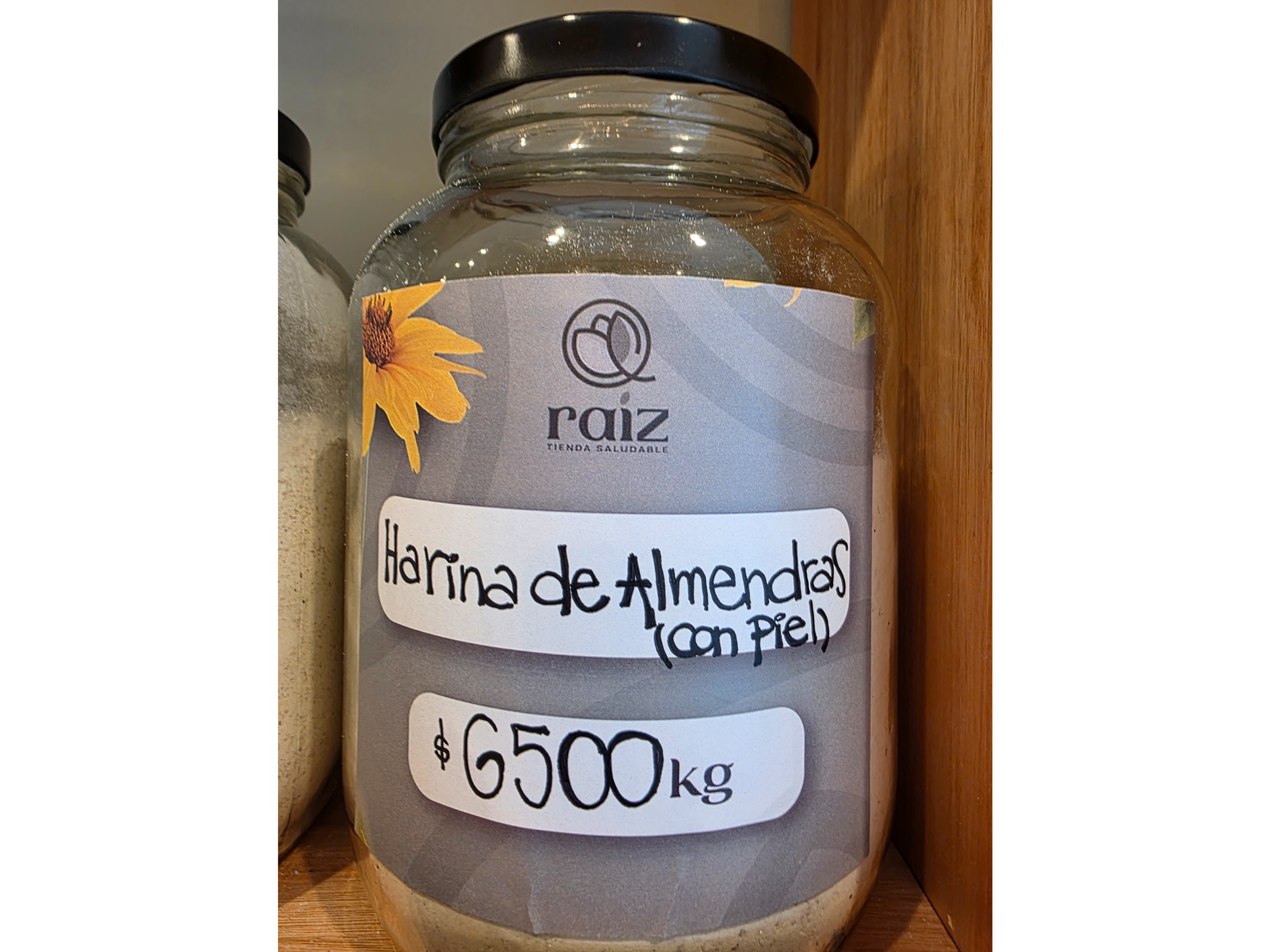 Harina de almendras con piel