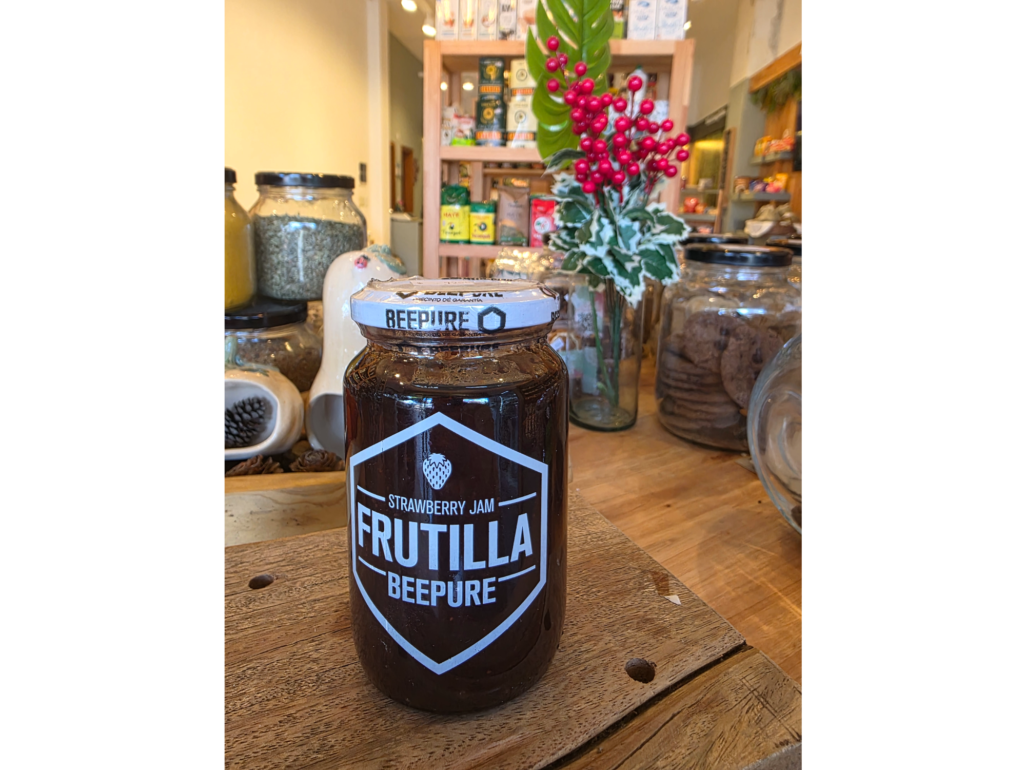 Beepure mermelada de frutilla