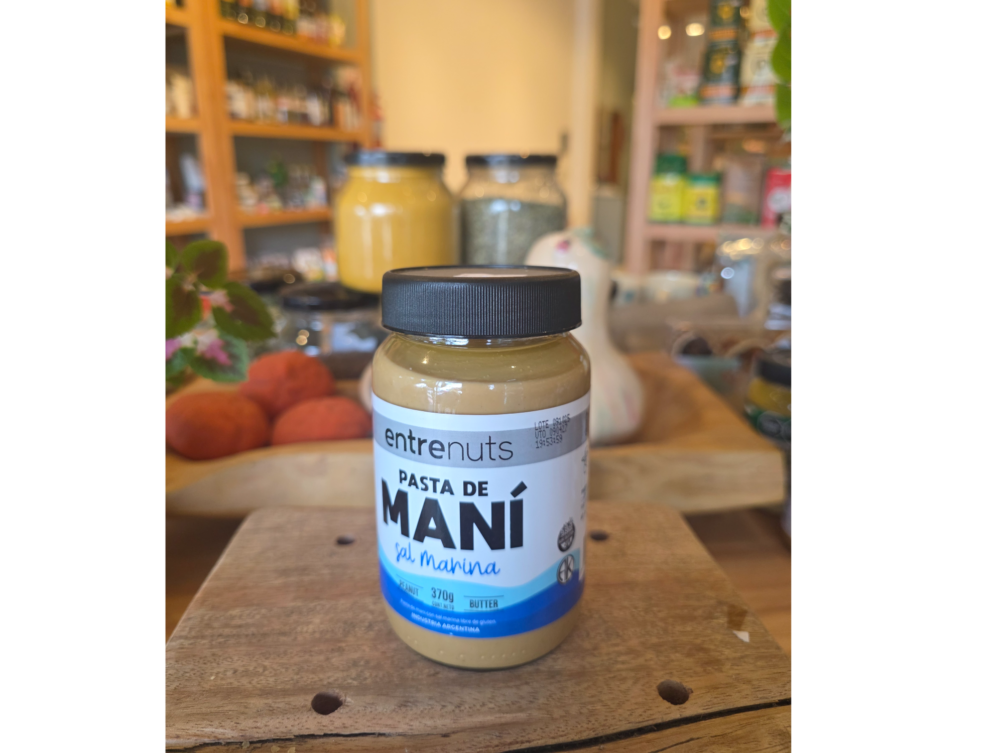 Pasta de mani Entrenuts  sal marina