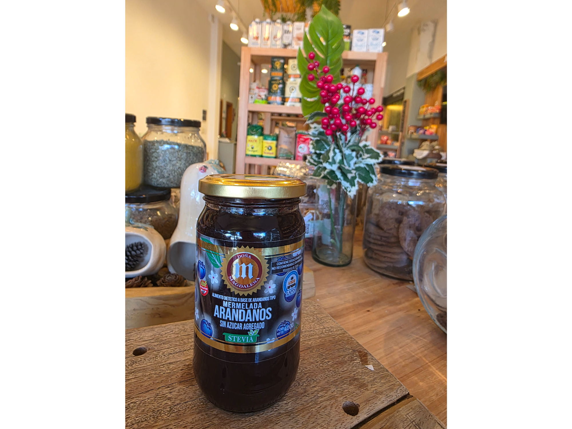 Mermelada de arandanos Doña Magdalena