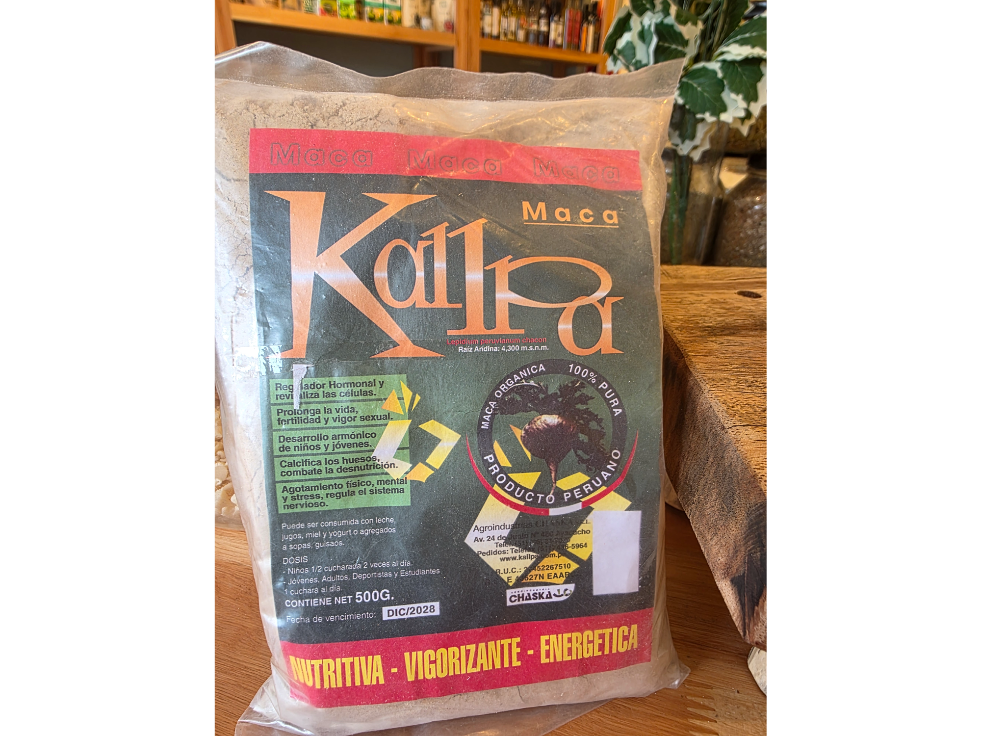 Maca Kalpa de Raiz Tienda Saludable