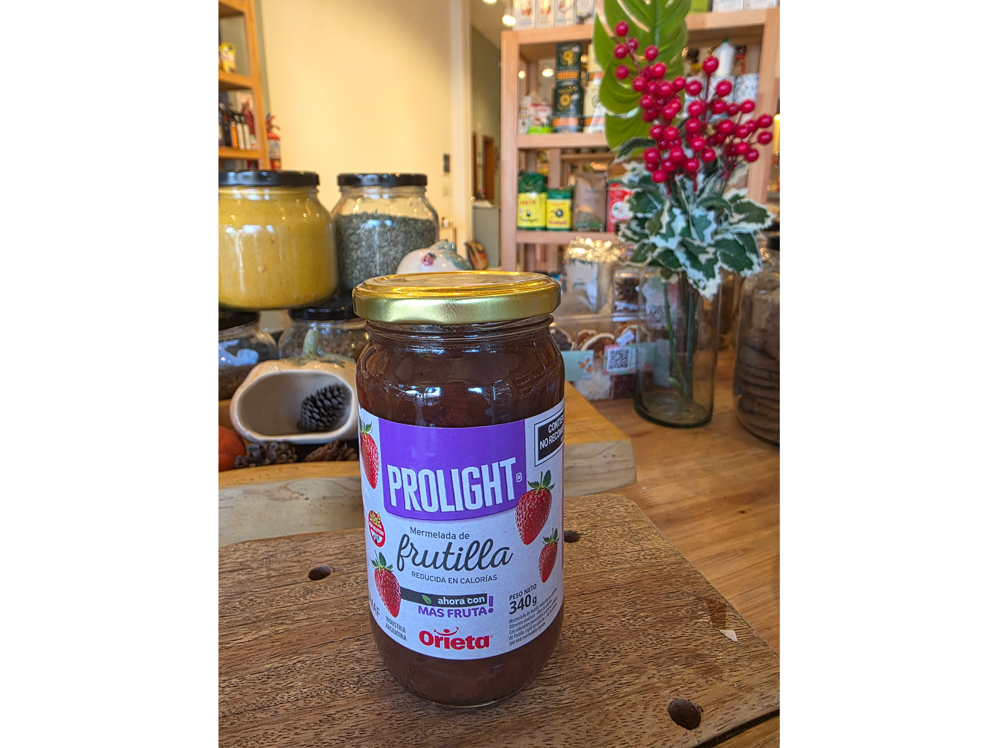 Prolight mermelada de frutillas