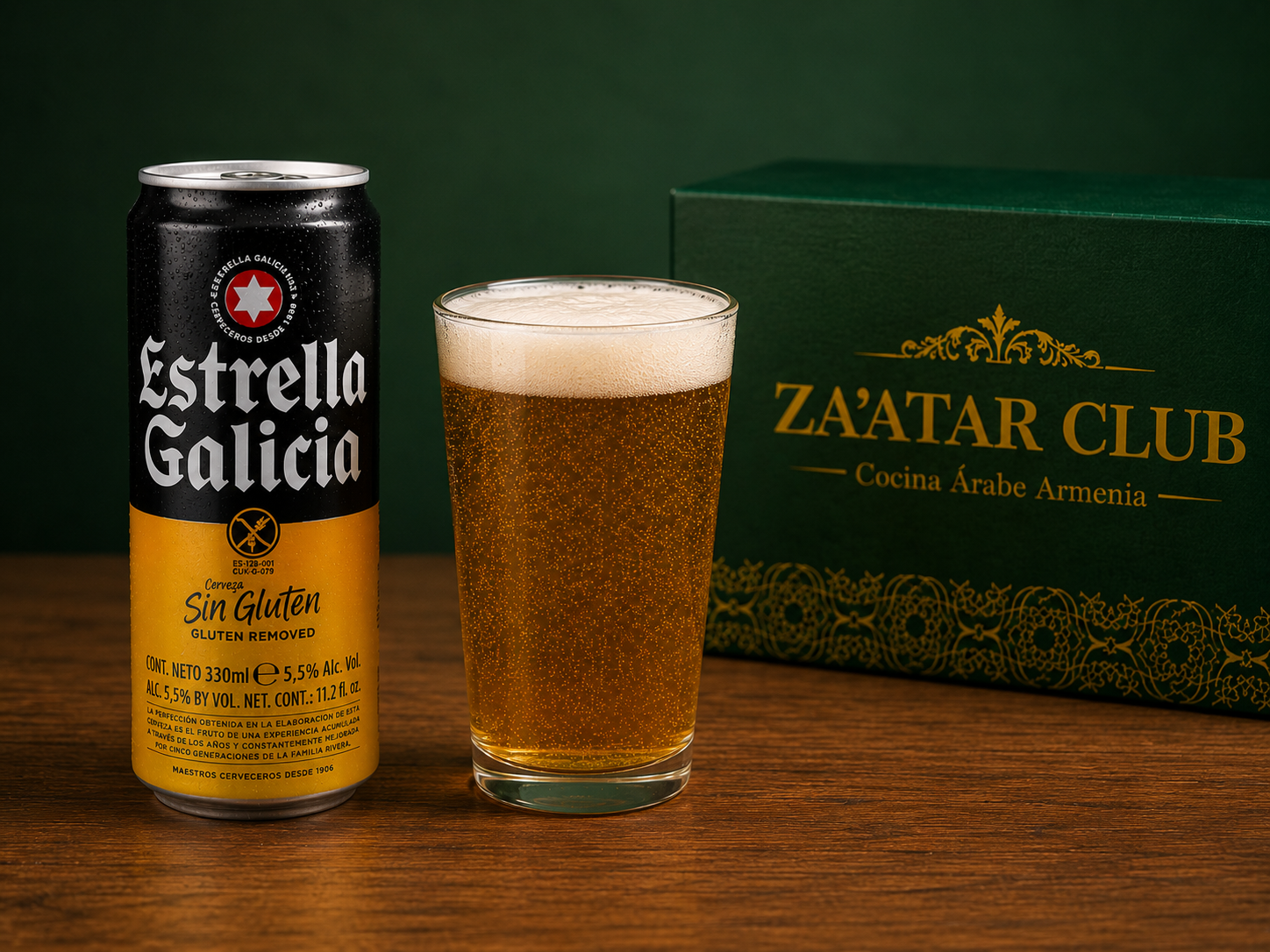 Estrella Galicia Sin Gluten 330 cc