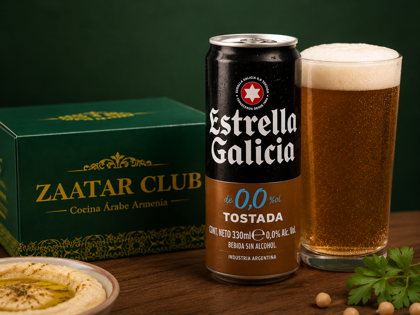 Estrella Galicia 0% Alcohol 330 cc