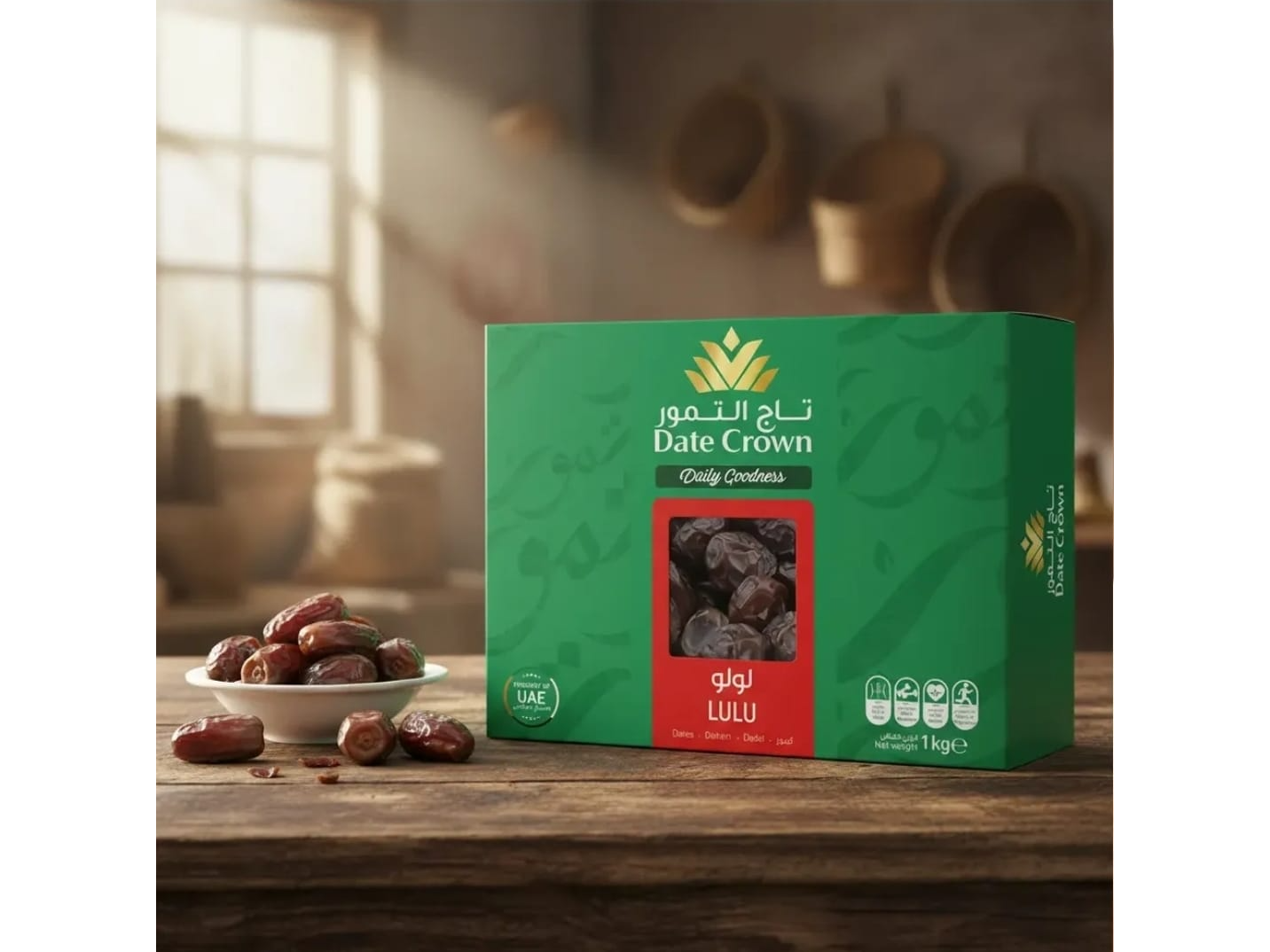 Datiles Lulu Box 1000 gr