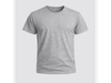 Remera Gris Para Sublimar Adulto Unisex