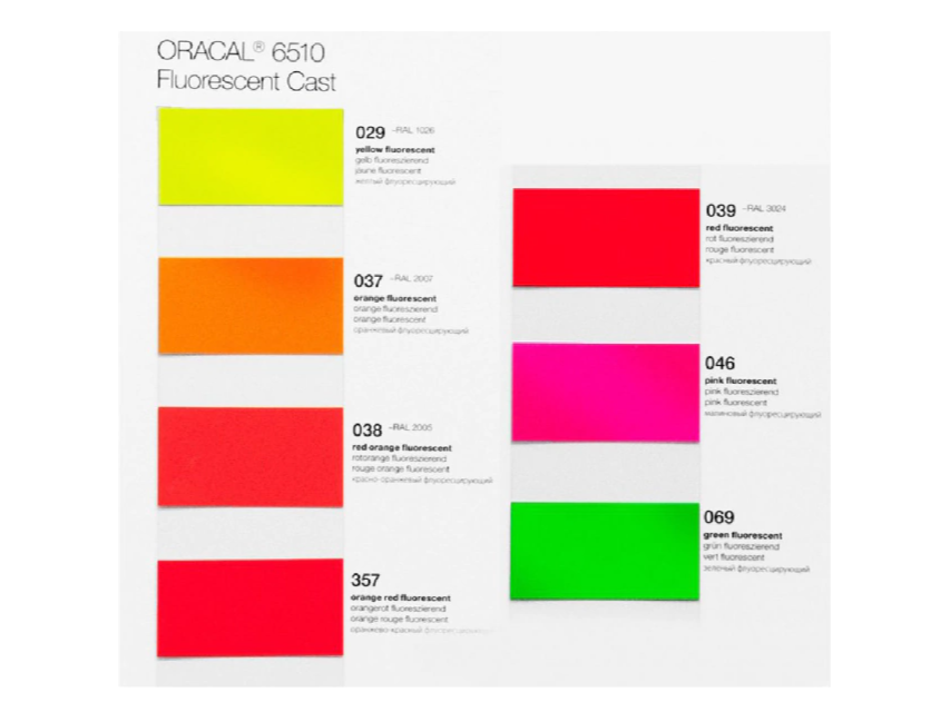 Oracal 6510 Fluo