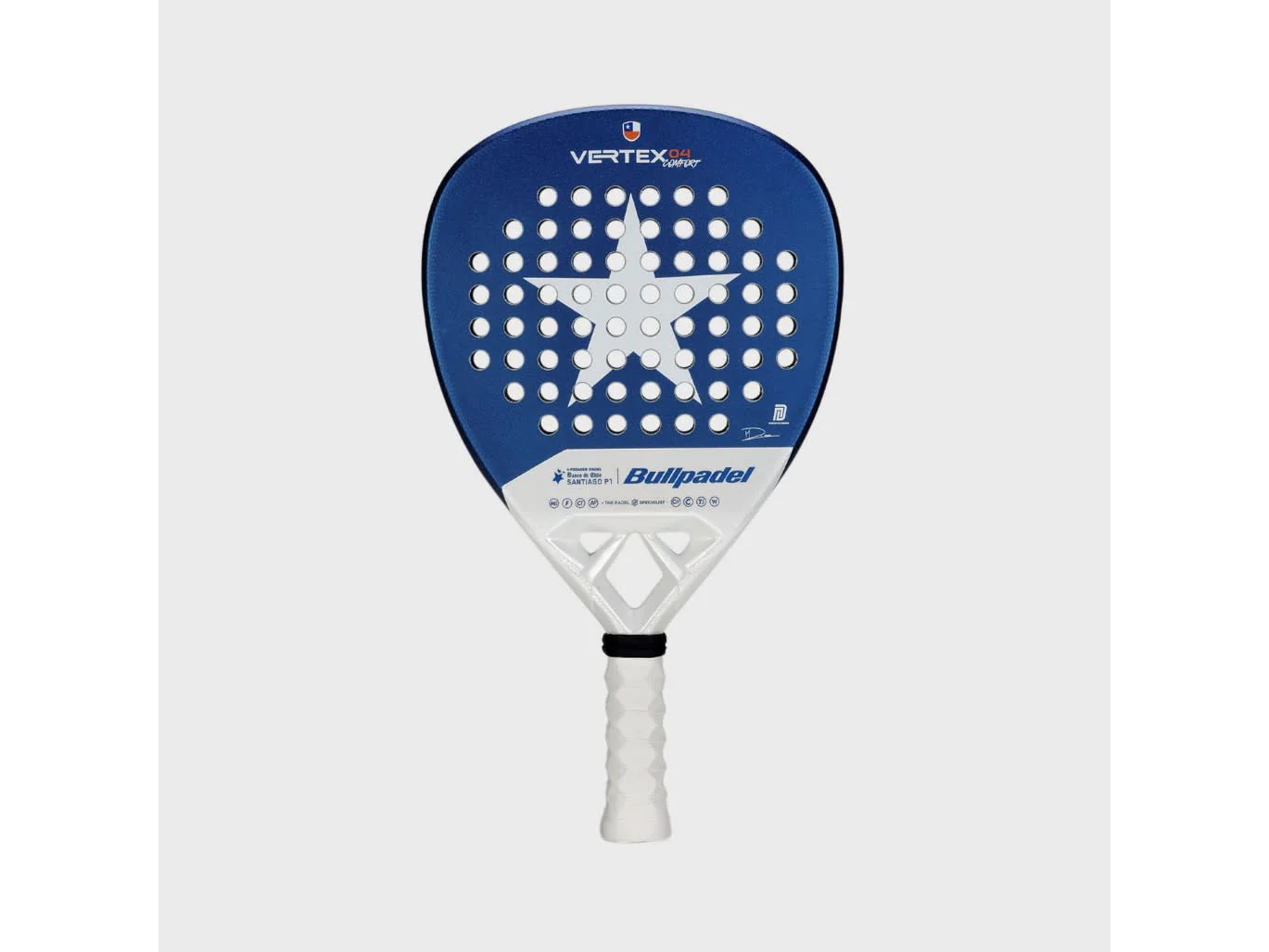 Pala Bullpadel Vertex Comfort P1 Santiago