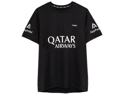 Polera Nox Sponsor AT10 Negra de Agustín Tapia 2025