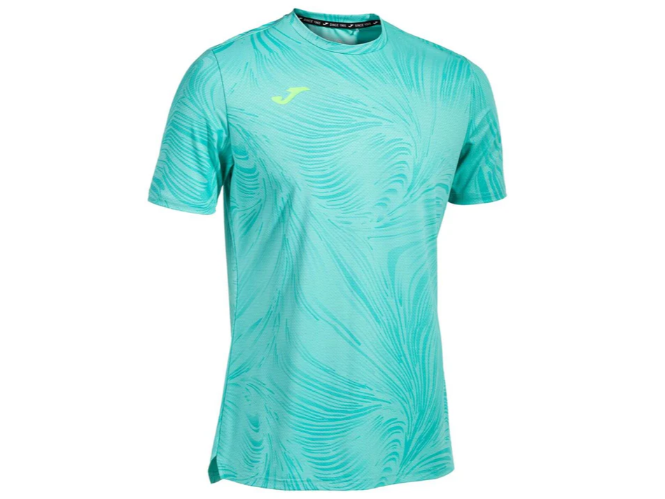 Polera Joma Challenge Manga Corta Turquesa