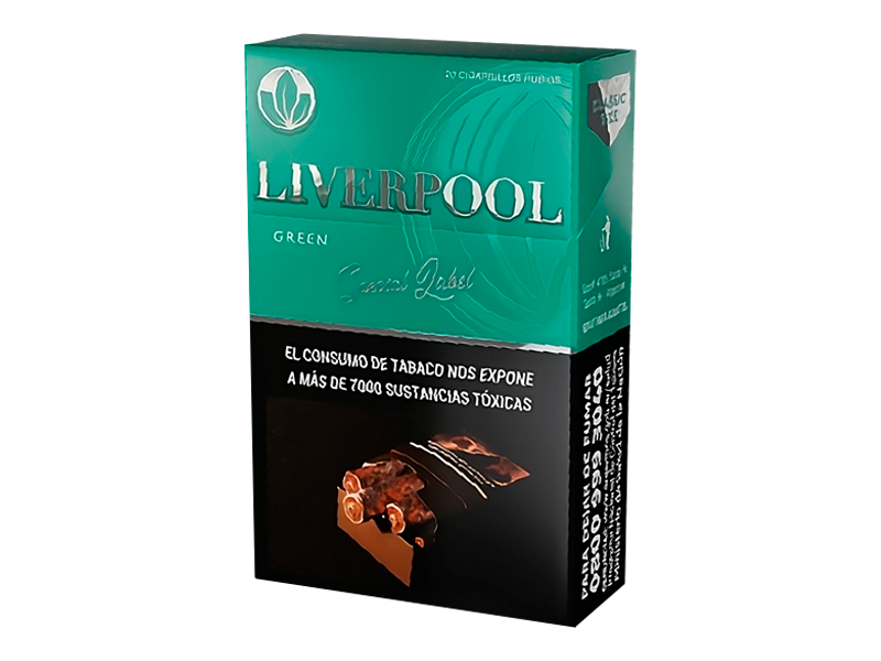 LIVERPOOL CONVERTIBLE MENTOLADO x 20 unidad