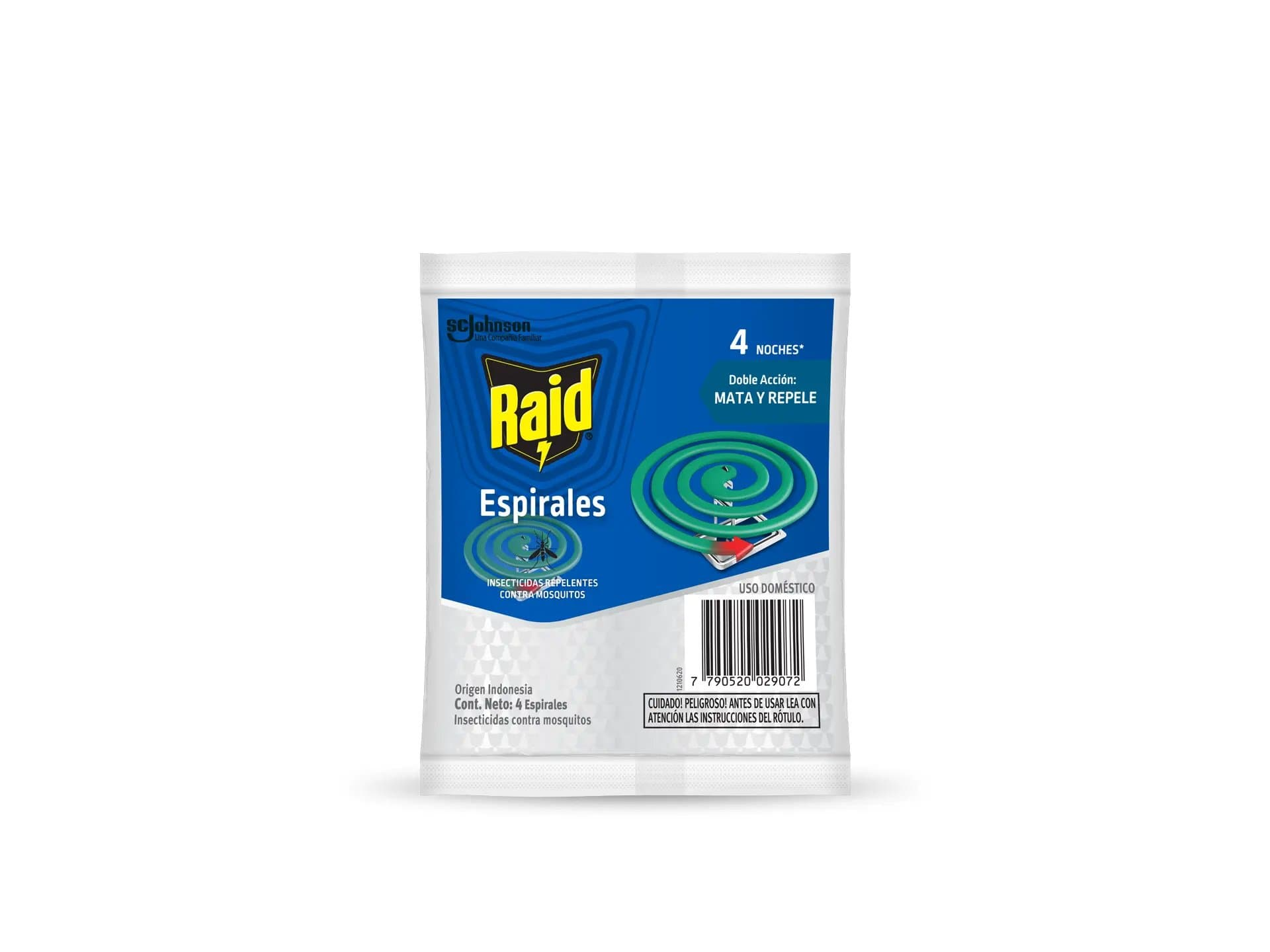 ESPIRAL RAID SOBRE X 4u