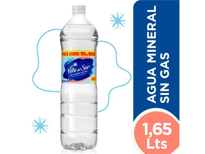 AGUA MINERAL VILLA DEL SUR 1.65lts