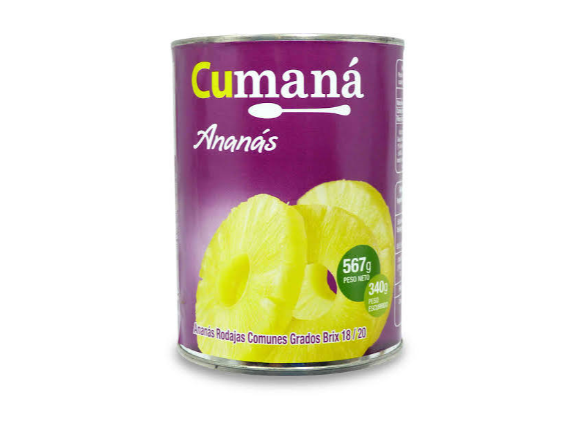 anana rodajas x 500 CUMANA