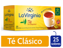 te clasico x 25 LA VIRGINIA