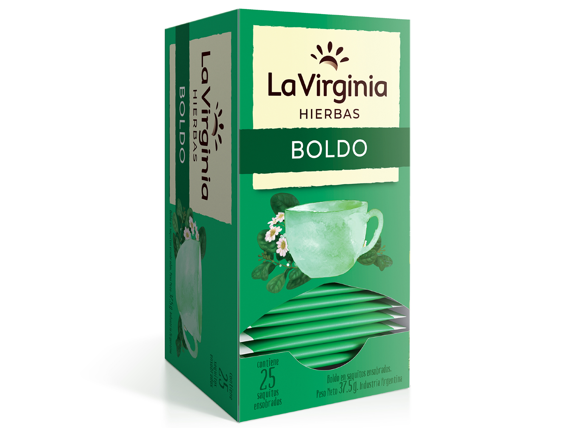 te de boldo x 25 LA VIRGINIA