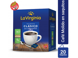 Cafe saquitos x 20 und. LA VIRGINIA
