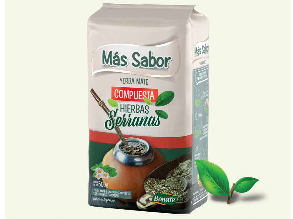 yerba x 500 compuesta MAS SABOR