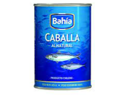 caballa natural x 425g BAHIA