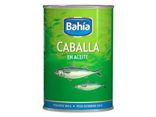 caballa aceite x 380g BAHIA