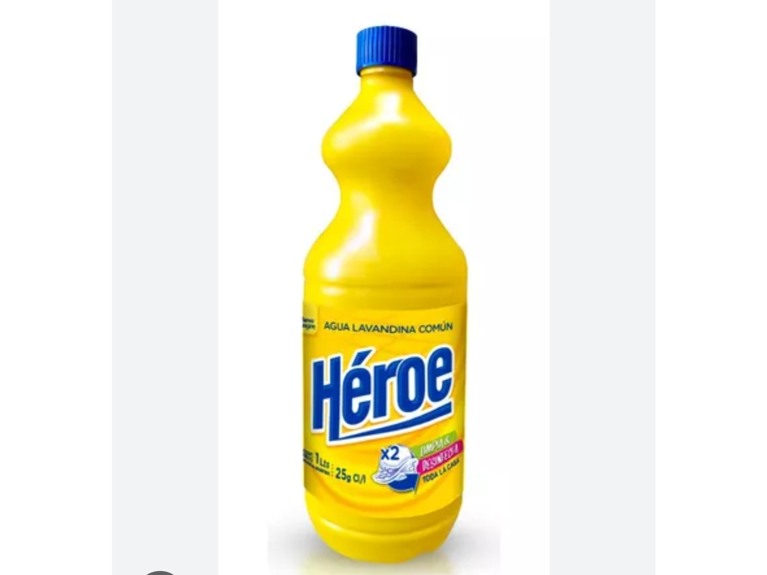 lavandina x 1 HEROE