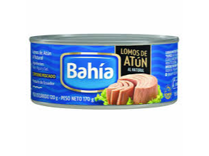 lomito atún natural x 170g BAHIA