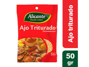 ajo triturado x 50g ALICANTE
