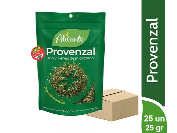 provenzal x 25g  ALICANTE