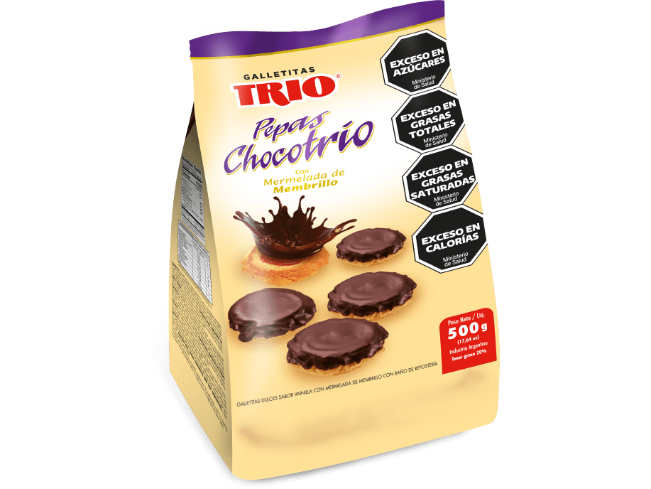 pepas chocotrio x 350gr TRIO