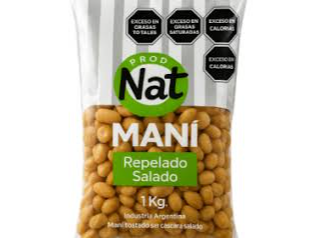 mani pelado salado x 1k NAT