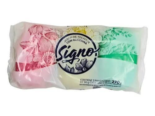 jabon de tocador 3 x 90g SIGNO
