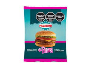 hamburguesas x 2u finas PALADINI
