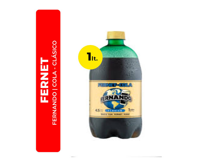 fernet 6 x 1 L  FERNANDITO