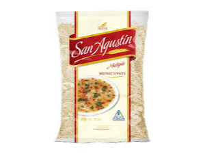 fideos Municiones x 500g SAN AGUSTIN